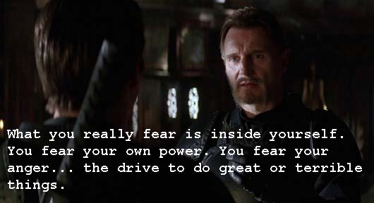             Whatascript! compilation of movie character quotes - Batman Begins