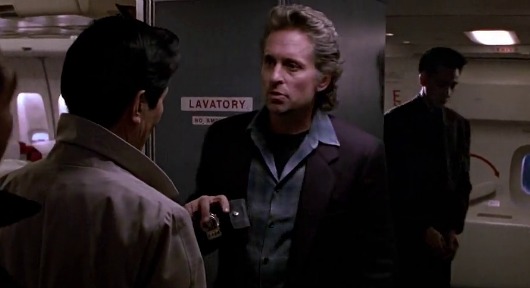 Michael Douglas in Black Rain - 
            You were looking for us?