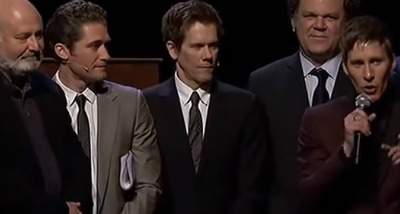 Dustin Lance Black - On stage at the premiere of 8