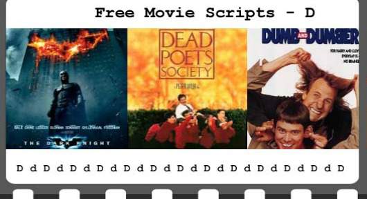 Free Movie Scripts